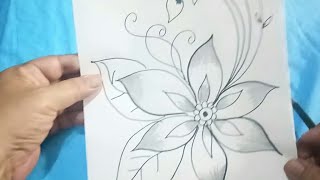 How to draw "BATIK" design #20