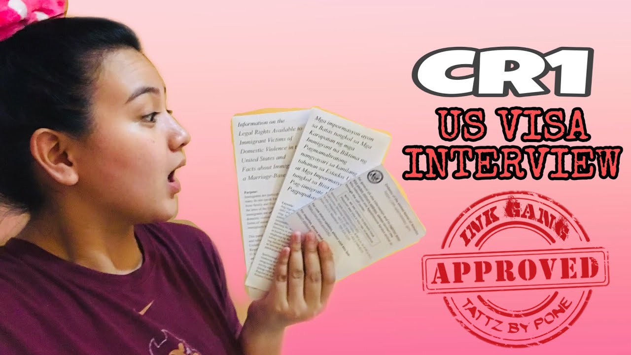 CR1 US Visa Interview Interview Questions tips(TAGALOG) YouTube