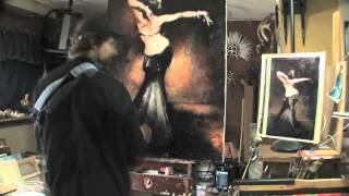 Speed Painting Time Lapse of the Belly Dancer, Deb Rubin, from photographer, Scott Belding