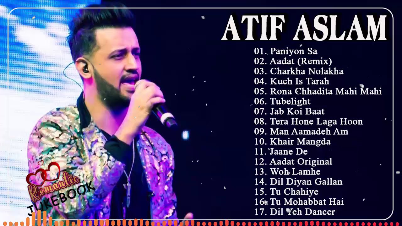 Best Of Atif Aslam  | Popular Songs | Top 10 Songs | Jukebox | Atif Aslam Hit Songs 2024