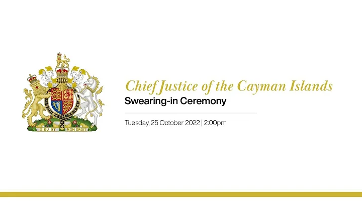 Swearing-in Ceremony of the Honourable Chief Justi...