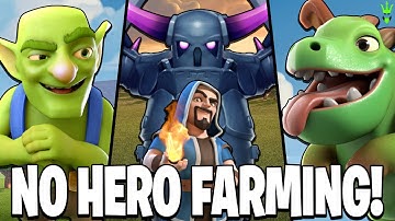 3 ARMIES TO FARM DARK ELIXIR WITH NO HEROES AT TH9! - Clash of Clans