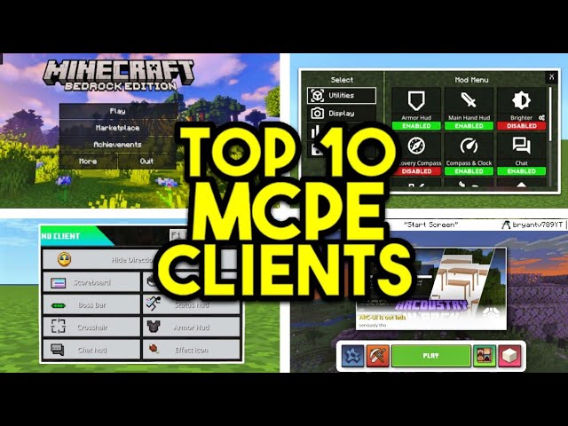 List of MCPE 1.20 Clients 