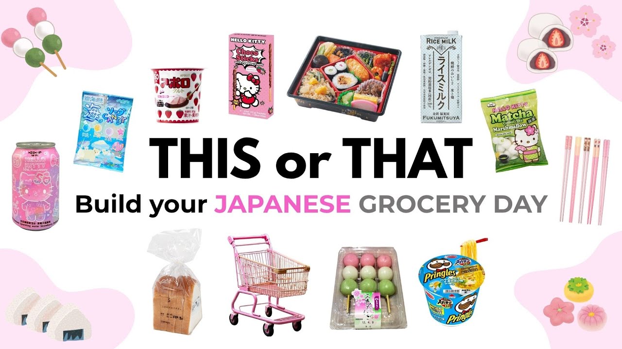 GO SHOPPING! Japanese Grocery 🛒🇯🇵🍱🍡