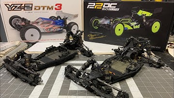 YOKOMO YZ-2 DTM3 vs TLR 22 5.0 DC ELITE 2WD Race Buggy Comparison! - Netcruzer RC