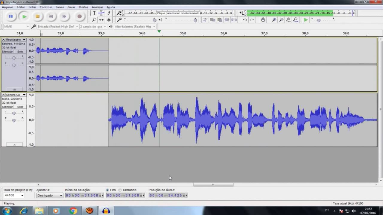 Audacity - Dicas para iniciantes