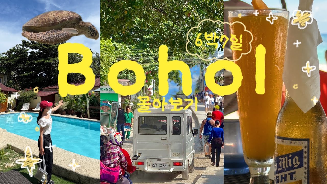 🇵🇭 보홀 브이로그 𝔽𝕦𝕝𝕝 𝕧𝕖𝕣. 일주일동안 로컬 부시기 𓇼