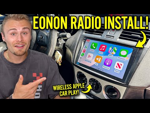 How To Install An Aftermarket Radio In A 2010 Mazda 3 | EONON M3BLX6S – PLUG AND PLAY!