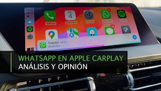 Whatsapp en Apple CarPlay ¿Qué se puede y qué no se puede hacer? (diciembre 2023)