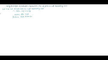 Using the principle of inclusion-exclusion, find the number of primes not exceeding 100.