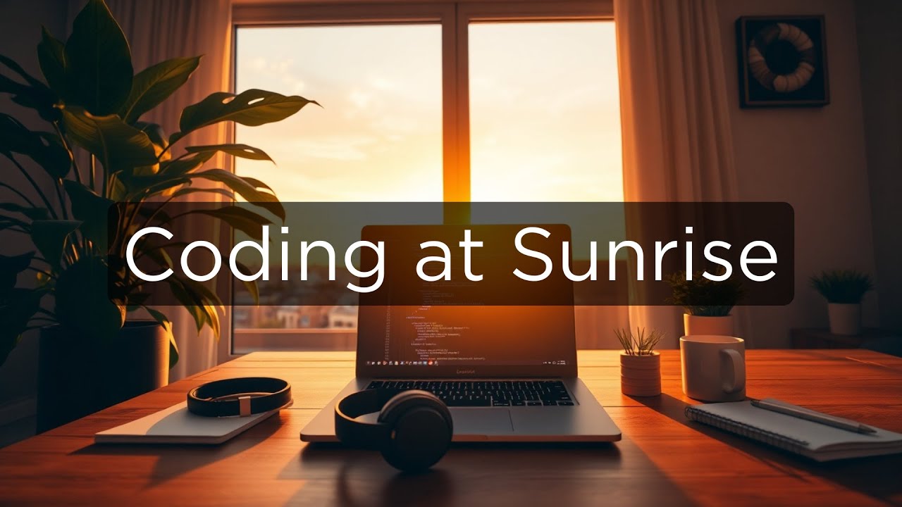 Coding Chill Coding at Sunrise | Chill Lofi Beats to Start Your Day - YouTube