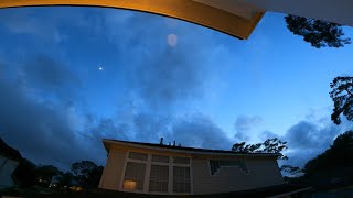 ☁ Clouds Sunset & Moon 🌒 48xTimelapse 🌃 Houston, TX 🌎 12/10/2021 📅 Profile
