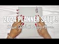 2024 PLANNER SET UP | CLASSIC CATCH ALL HAPPY PLANNER | 2024 PLANNER SET UP SERIES