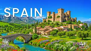 Spain 4K - Explore Historic Cities and Stunning Coastlines With Calming Piano Music