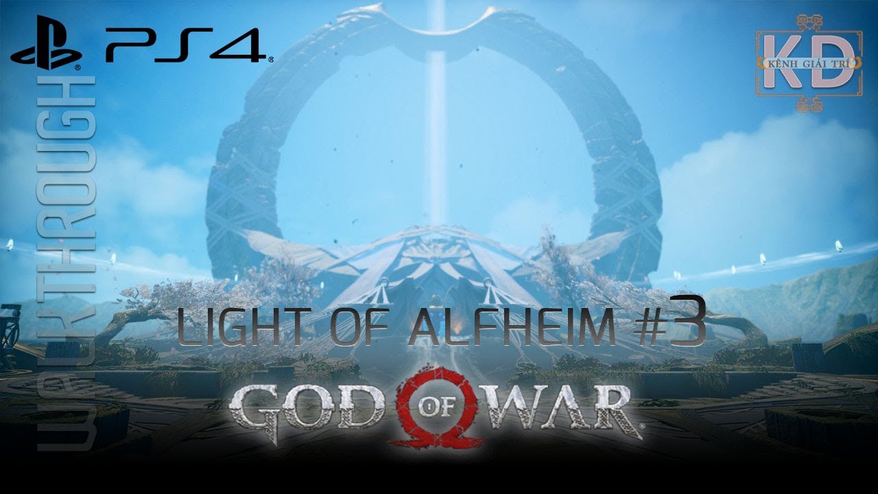 God of War 4 - Light of Alfheim #3 (Walkthrough - Part 5)