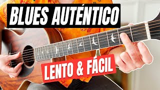 Super Fácil Blues Lento Para Principiantes