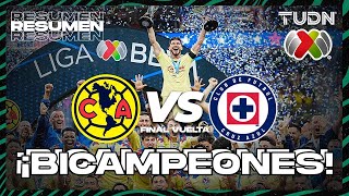 RESUMEN | América vs Cruz Azul | CL2024  Liga Mx Final VUELTA | TUDN