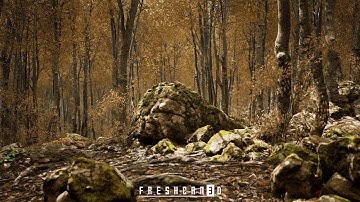 Unreal Engine Procedural Oak Forest - Autumn