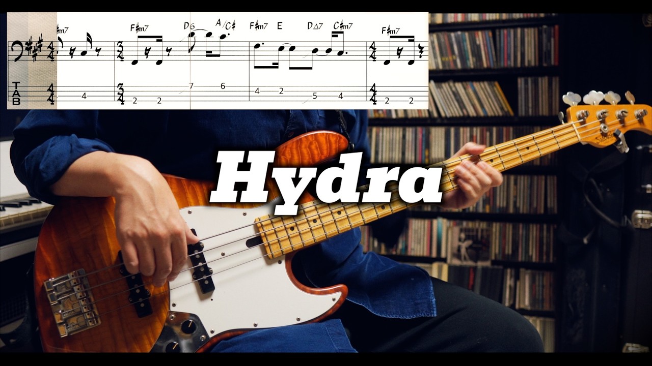 TOTO - Hydra (Bass Cover with TABS) *Get the PDF on Patreon