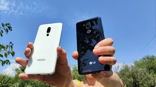 Восстановленный LG G7 thinq в сравнении с Meizu 16th на Snapdragon 845 и 180 дней использования