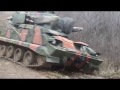 Тунгуска М1 стрельбы на полигоне учения / Tunguska M1 fire exercises on the range