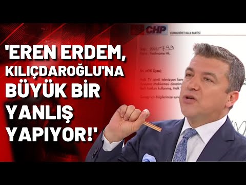 İsmail Küçükkaya: Eren Erdem, Kemal Kılıçdaroğlu’na büyük bir yanlış yapıyor!