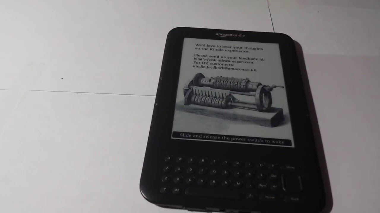 Обзор Amazon Kindle 3 Keyboard Wi-FI фотки