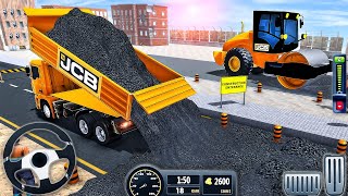 Build City Road Construction Simulator - Long Highway Excavator Vehicles - Android GamePlay