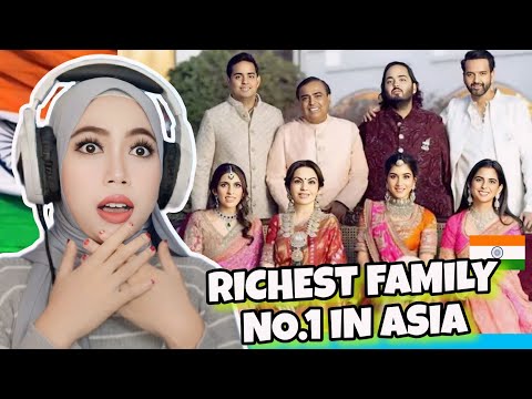 Indonesian Reaction to Ambani Family The Richest Family from INDIA 🇮🇳 No.1 In Asia
