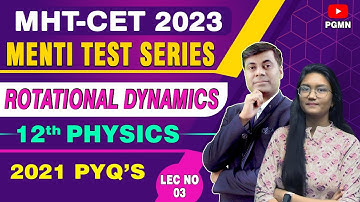 Rotational Dynamics 2021 PYQ
