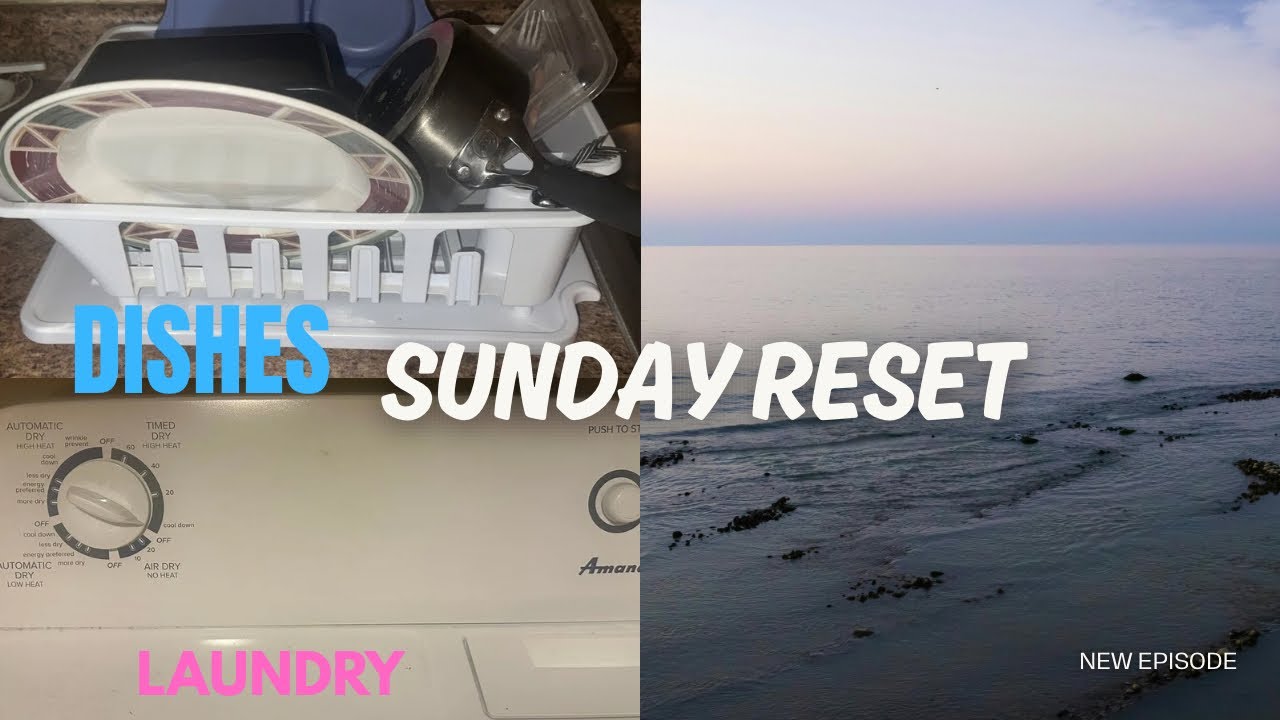 SUNDAY RESET 🧺📖🧖🏽‍♀️ 