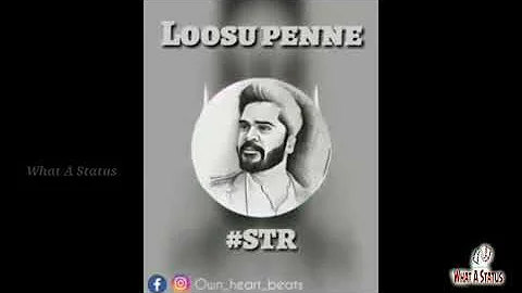 STR lusu penne tamil status