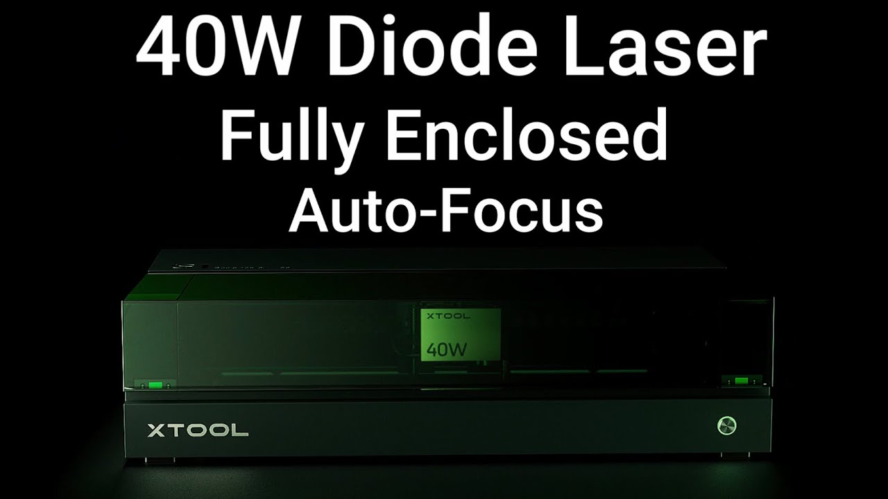 xTool S1 Review: New Era of Fully Enclosed 40W Diode Laser Cutters Is Here!  