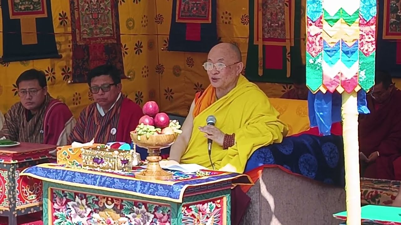 A transmission of Medic Buddha (sangay menlha) by His Holiness The 70th Jekhenpo #prayer #viral #bud