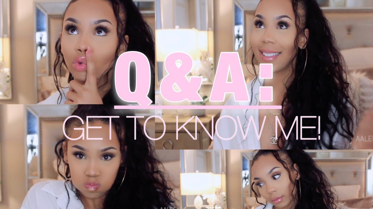 Download Q&A: GET TO KNOW ME! WITH AALEEYAH PETTY