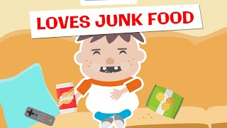 Don’t Eat Too Much Junk Food, Roys Bedoys! - Cartoon about Causes and Risks of Childhood Obesity