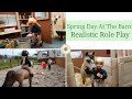 Spring Day At The Barn Schleich Realistic RolePlay Ep. 1