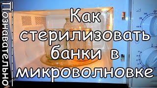 Как Правильно Стерилизовать Банки в Микроволновке