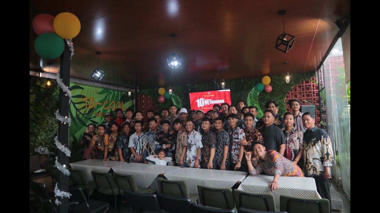 TASYAKURAN HARLAH MB CHONDRO YANG KE 10 TAHUN, 