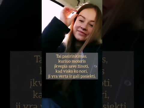 Pasitikėk savimi