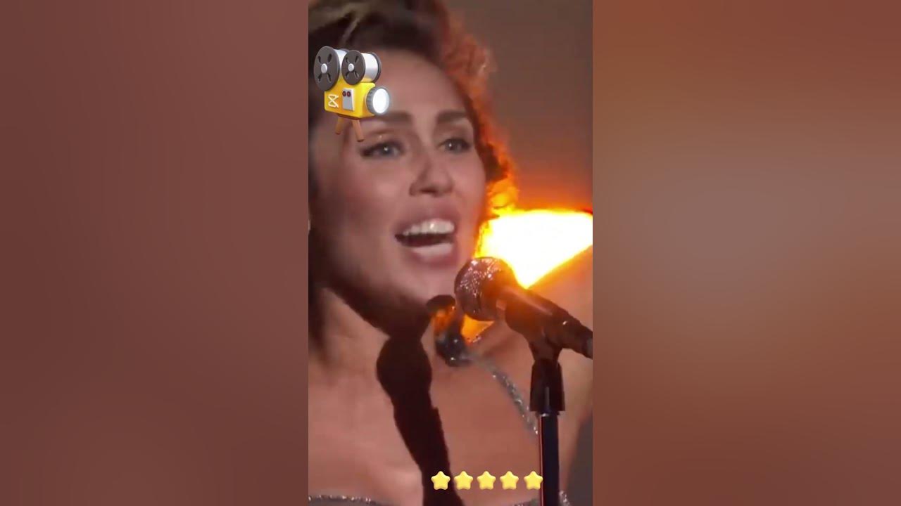 Miley Cyrus perform Flowers @ Grammy 2024 #shorts #music