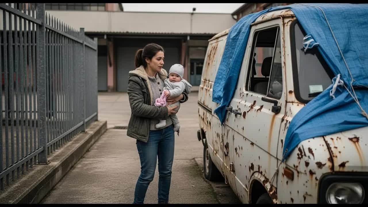 Madre povera compra un vecchio furgone d’epoca per 50 € — ciò che trova cambia la sua vita