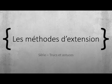 Vidéo: Qu'est-ce que la méthode d'extension AC?