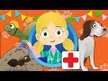 Alice The Ant Visits Dr Poppy's Pet Rescue | Animals For Kids