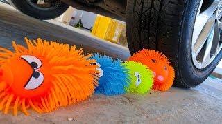 Experiment Car Vs Plastilina Play Doh Sweets Crushing Crunchy Soft Things By Car Asmr