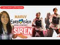 Реакция иностранки на MARUV - SIREN SONG (BANG!) | Ukraine, Eurovison 2019 | Reaction Video