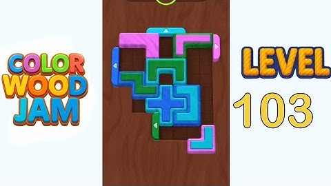 Color Wood Jam Level 103 Walkthrough Solution