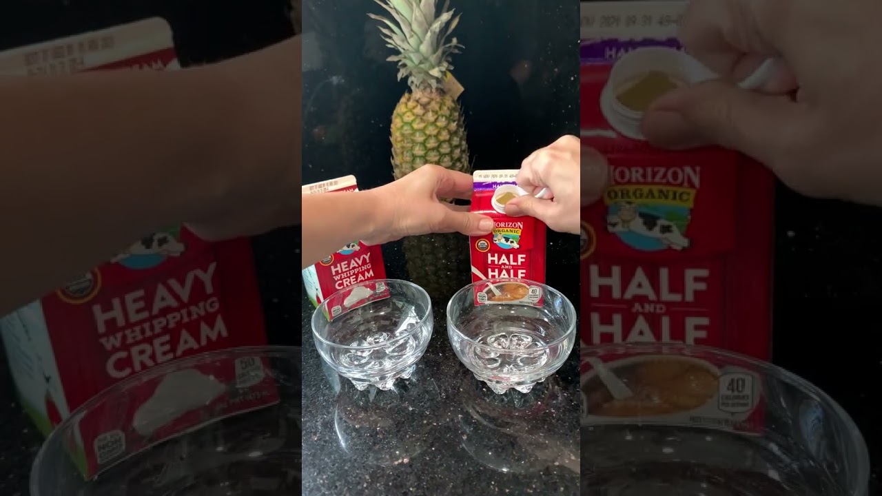 what is difference between half and heavy cream. 