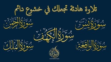 سورة الكهف، يس، الرحمن، الواقعة، الملك - من أجمل التلاوات التي ستسمعها بصوت القارئ علاء عقل