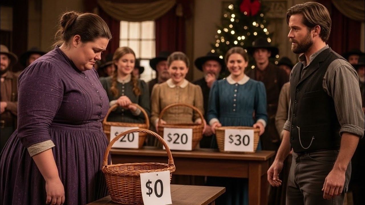 The Obese Widow's Christmas Basket Got Zero Bids—The Rancher Saw Her Worth And Paid Triple